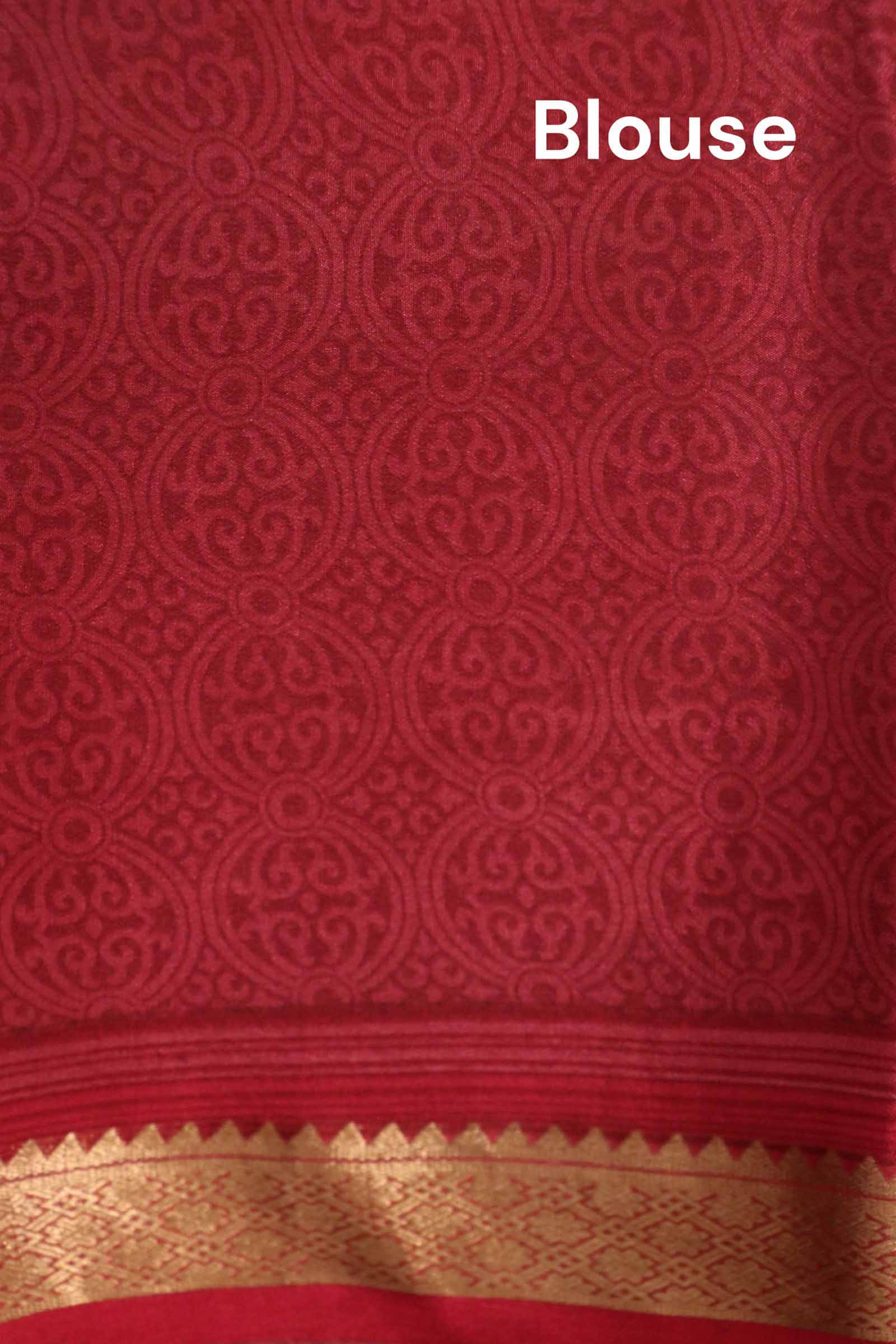 Pure Floral Zari Crepe Silk Saree AL206157